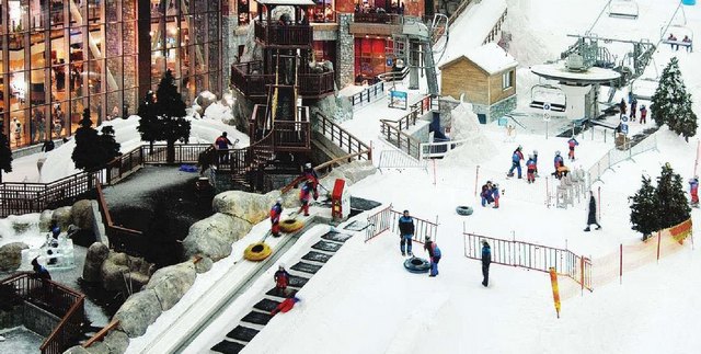 Ski Dubai – первый крытый горнолыжный комплекс на Ближнем Востоке