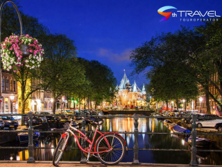 Амстердам — одне з найатмосферніших міст Європи, відоме своїми каналами, музеями та історичною архітектурою. весна 2026